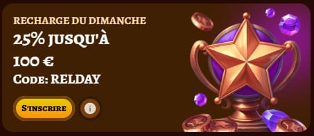 Playjonny Casino bonus dimanche